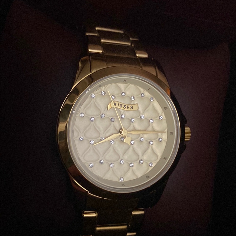 Gold Collectable Hershey Kiss Watch NWT